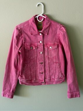 Gap × Barbie™ Adult Puff Sleeve Icon Denim Jacket
